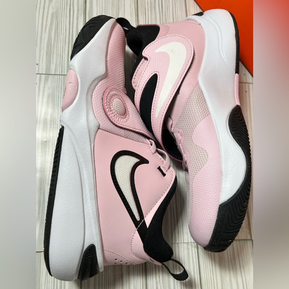 Nike team hustle d 11 big‎ kids basketball shoes sneakers pink 5.5Y DV8996 600 - Picture 6 of 10